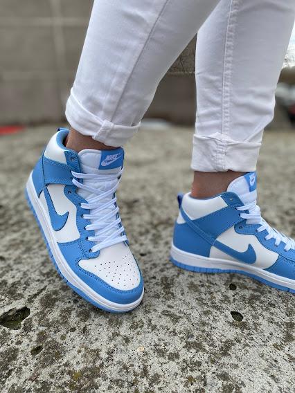Nike Dunk High Blue White