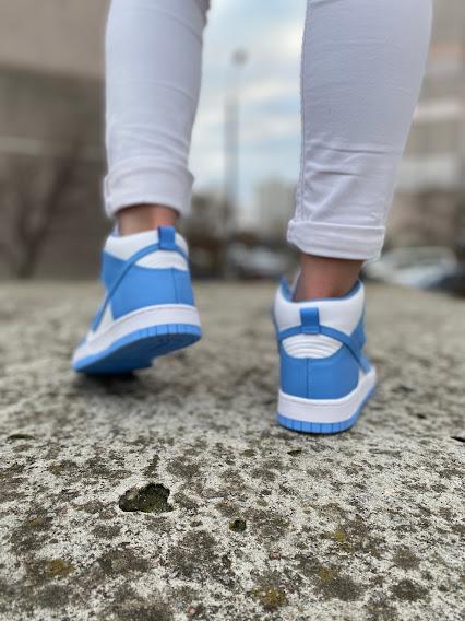 Nike Dunk High Blue White