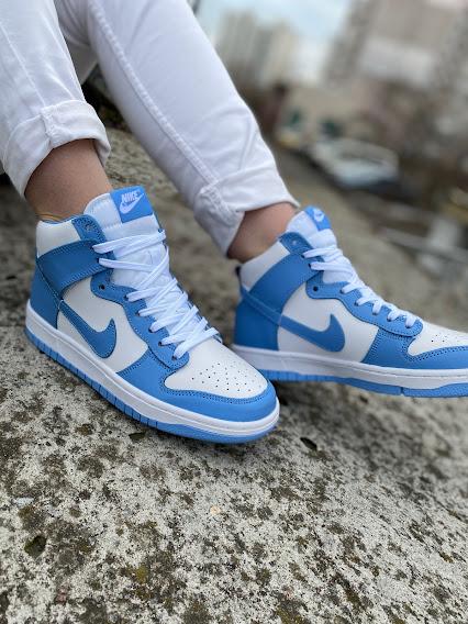 Nike Dunk High Blue White