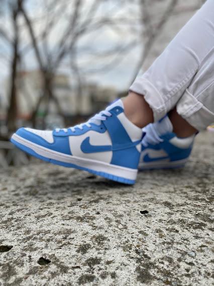 Nike Dunk High Blue White
