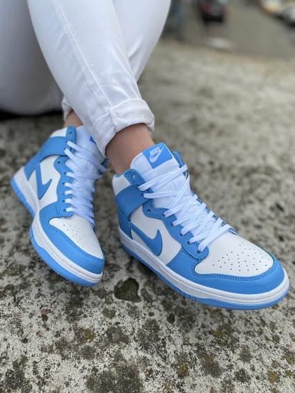Nike Dunk High Blue White