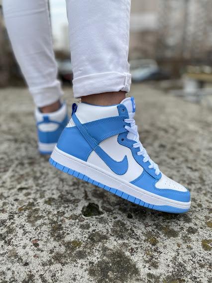 Nike Dunk High Blue White