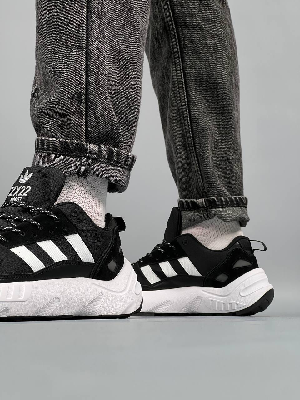 Adidas ZX 22 Boost Black White