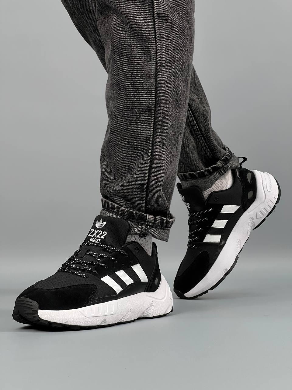 Adidas ZX 22 Boost Black White