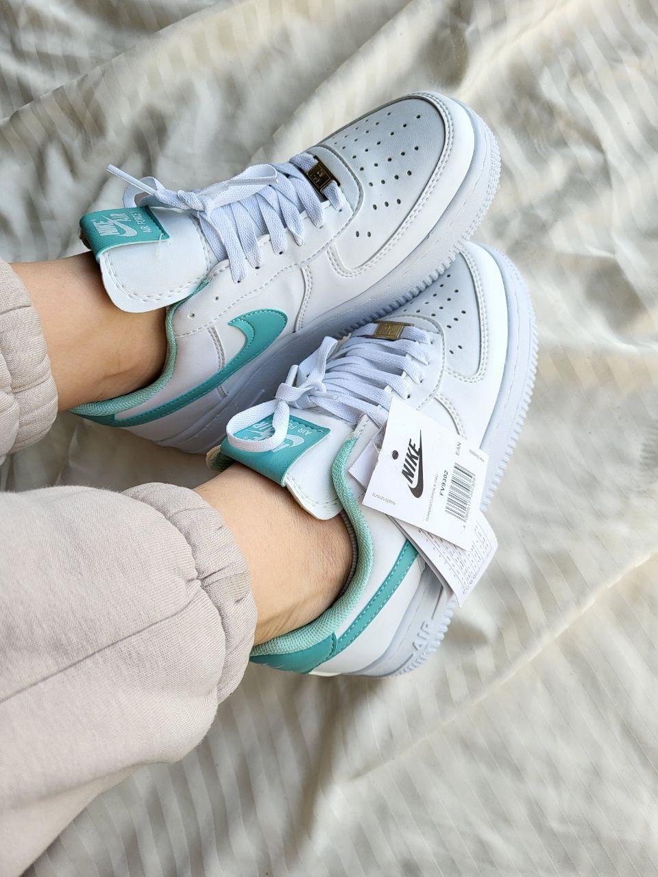 Nike Air Force 1 White Green 2.0