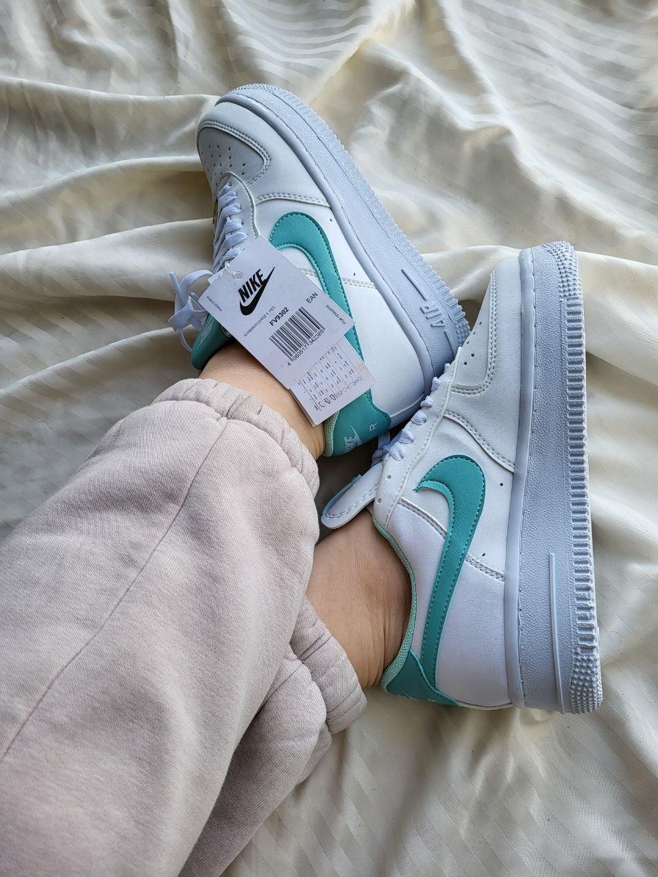 Nike Air Force 1 White Green 2.0
