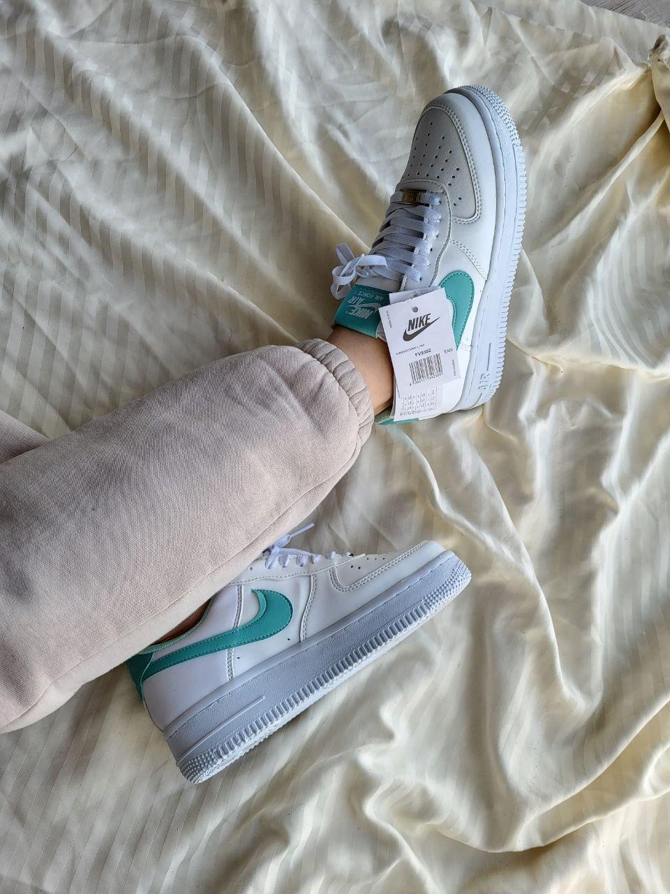 Nike Air Force 1 White Green 2.0