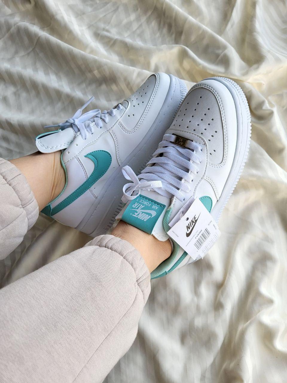 Nike Air Force 1 White Green 2.0
