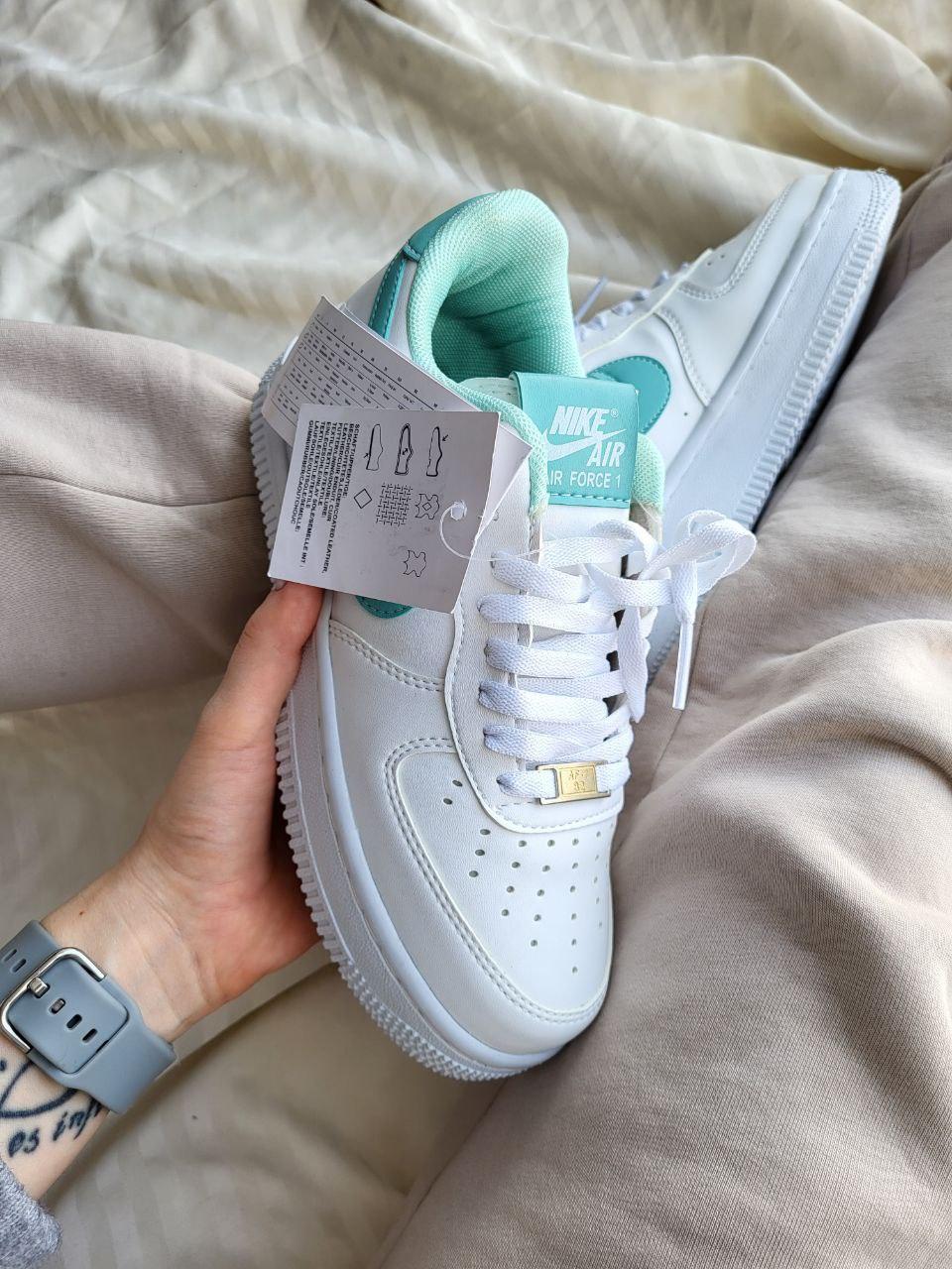 Nike Air Force 1 White Green 2.0
