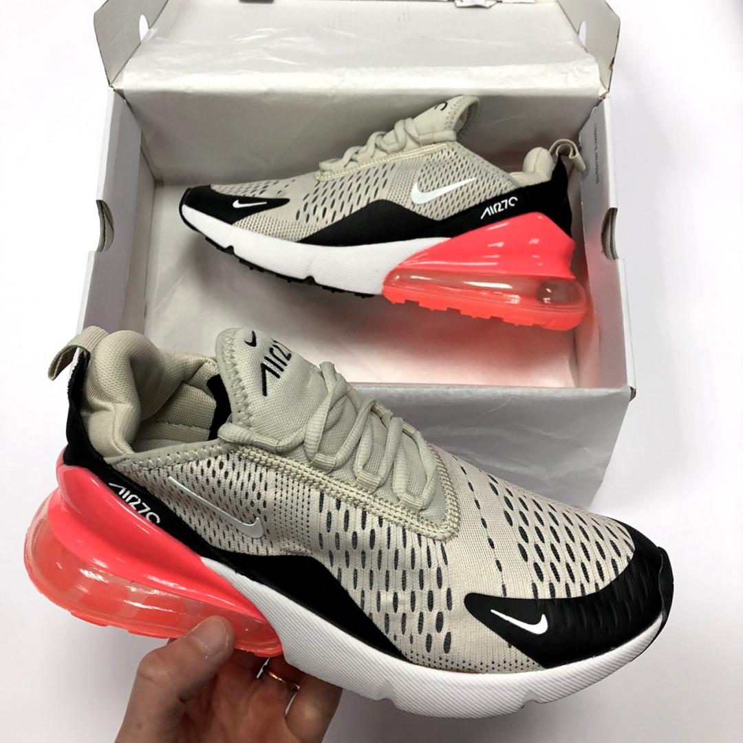 Nike Air Max 270 Grey Black Coral White