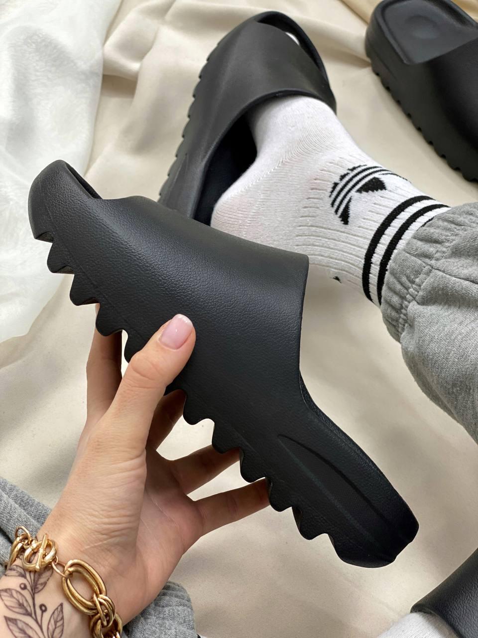 Adidas Yeezy Slide Black (Без лого)