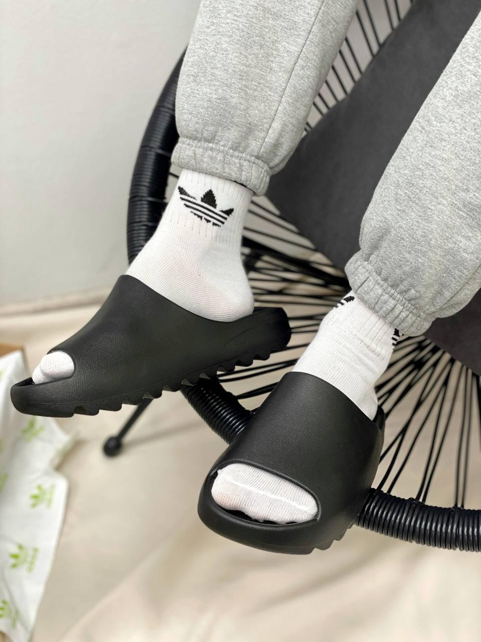 Adidas Yeezy Slide Black (Без лого)