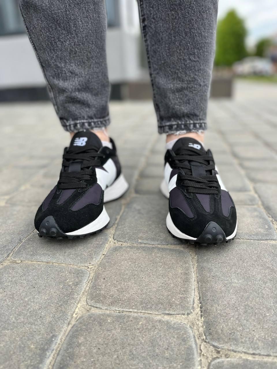 New Balance 327 Black White 3