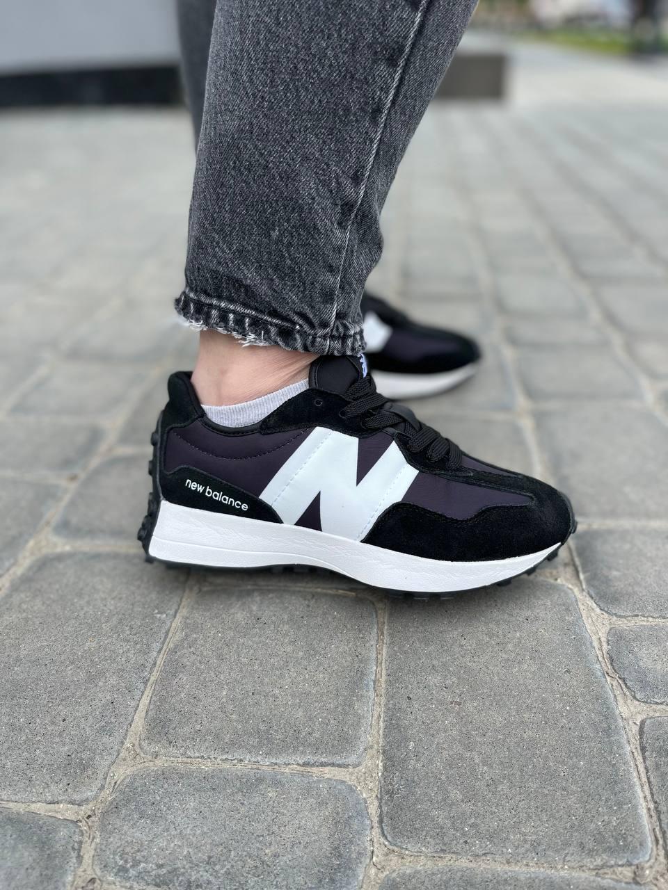New Balance 327 Black White 3
