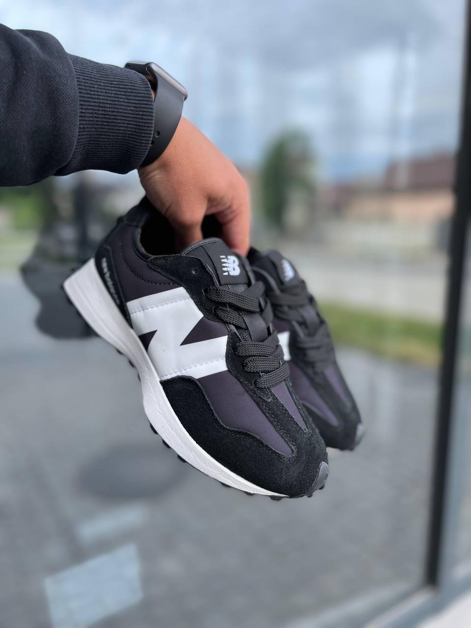 New Balance 327 Black White 3
