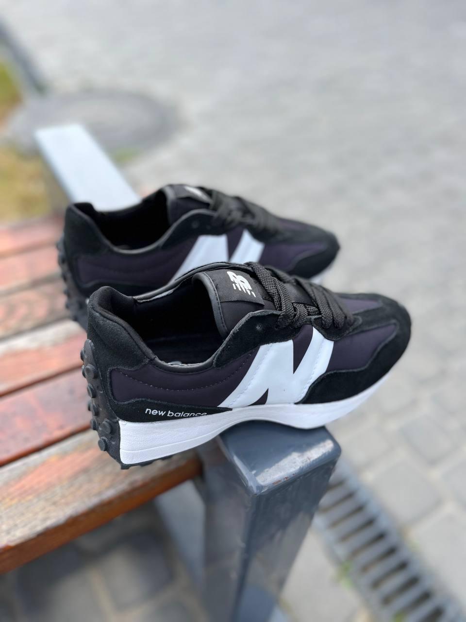 New Balance 327 Black White 3