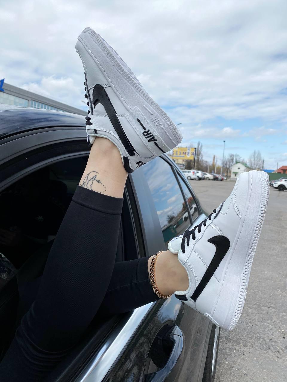 Nike Air Force 1 SHADOW Black White