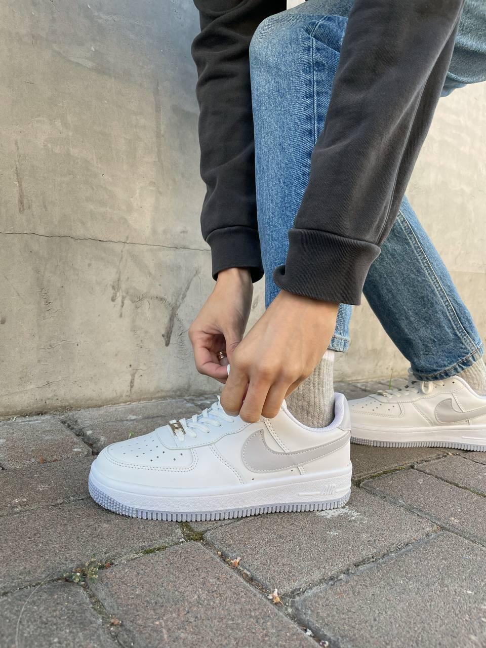Nike Air Force White Grey