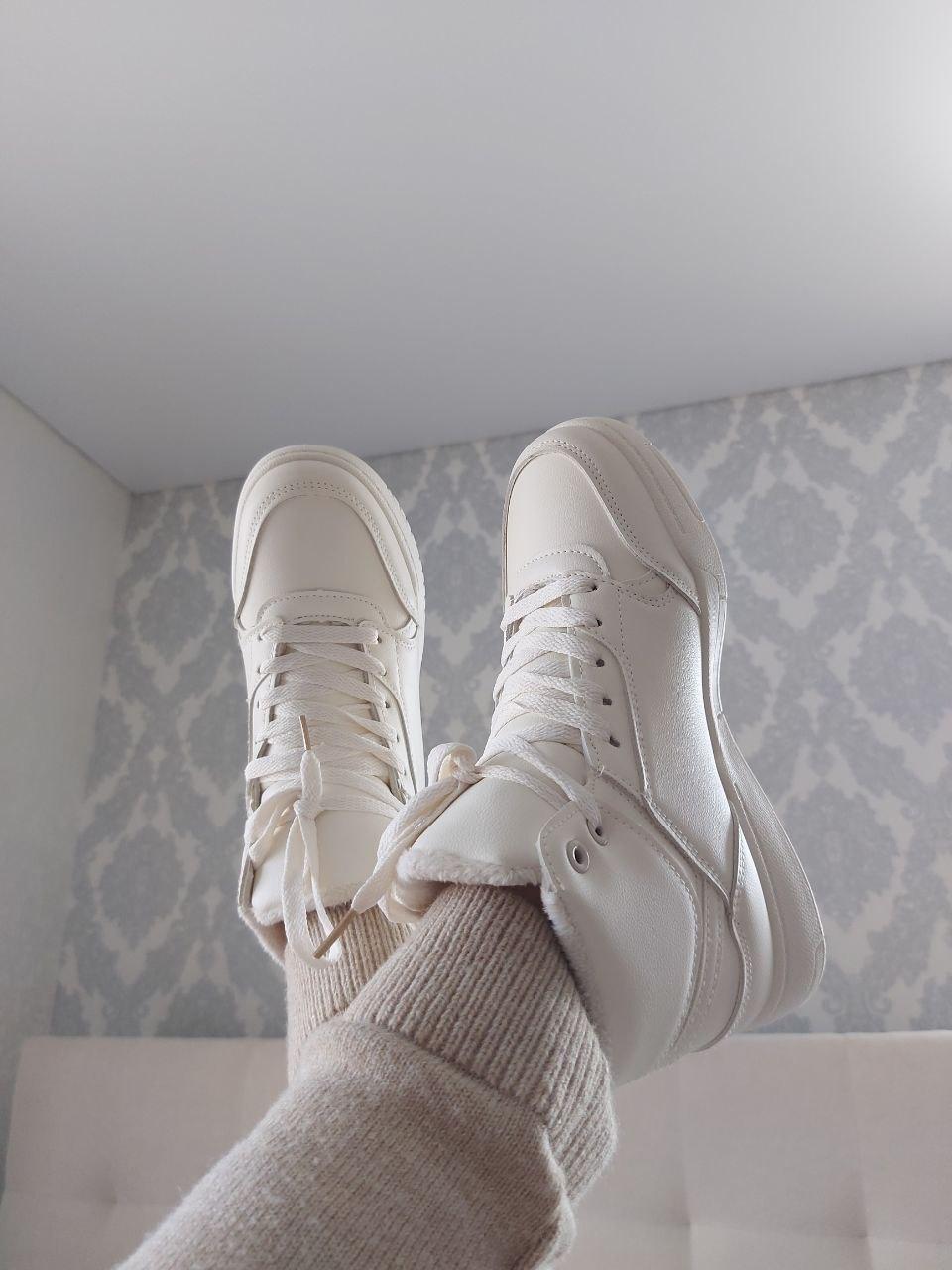 Sneakers High White Winter