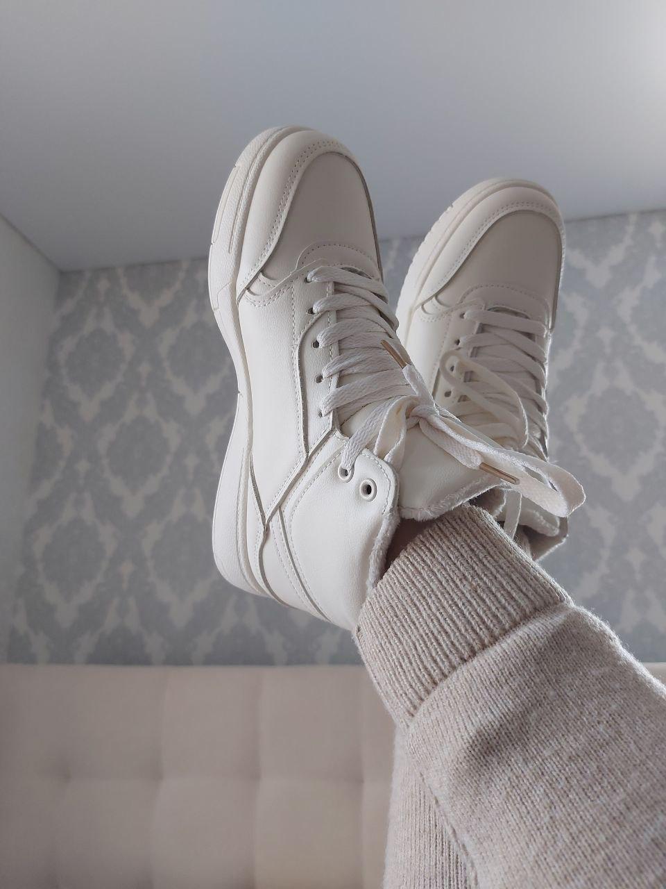 Sneakers High White Winter