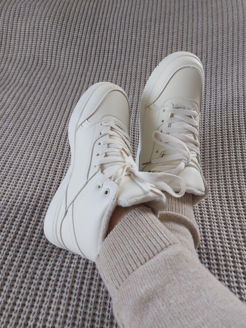 Sneakers High White Winter