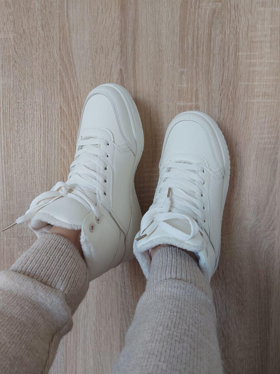 Sneakers High White Winter