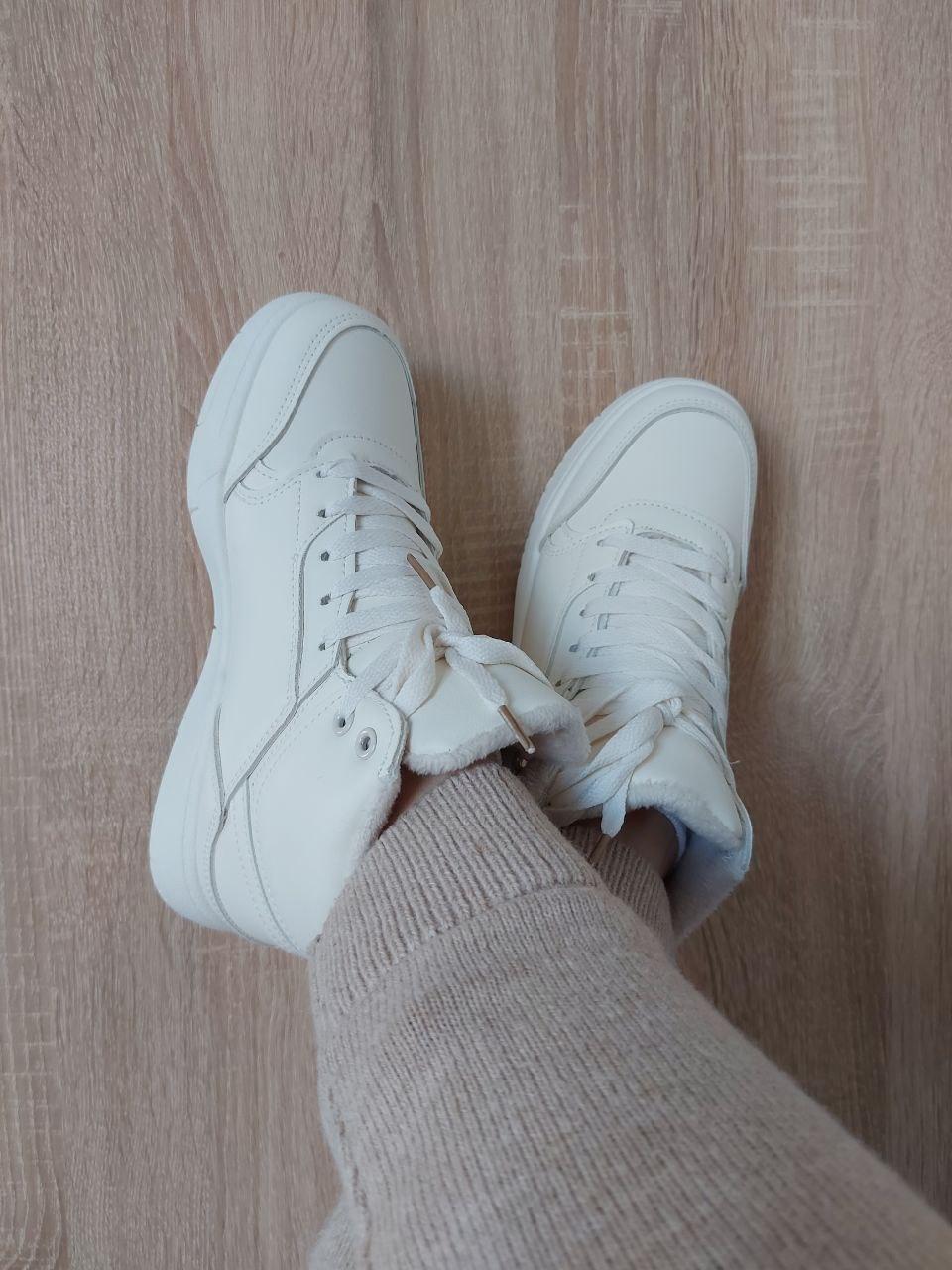 Sneakers High White Winter