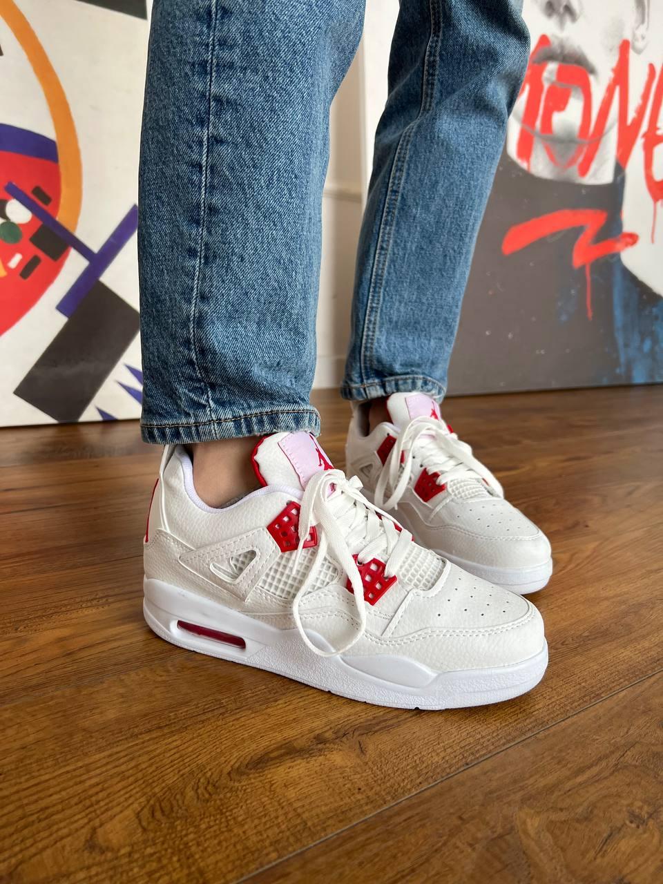 Nike Air Jordan 4 Retro White Red