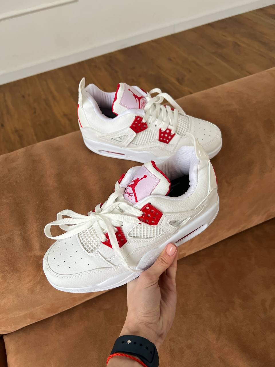 Nike Air Jordan 4 Retro White Red