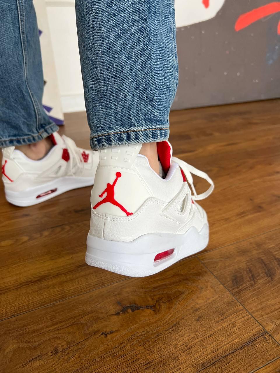 Nike Air Jordan 4 Retro White Red