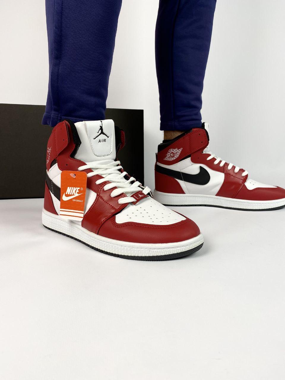 Nike Air Jordan 1 Red White Black