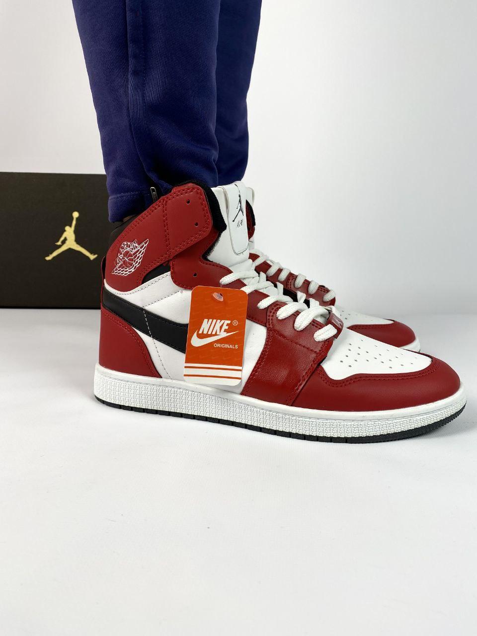 Nike Air Jordan 1 Red White Black