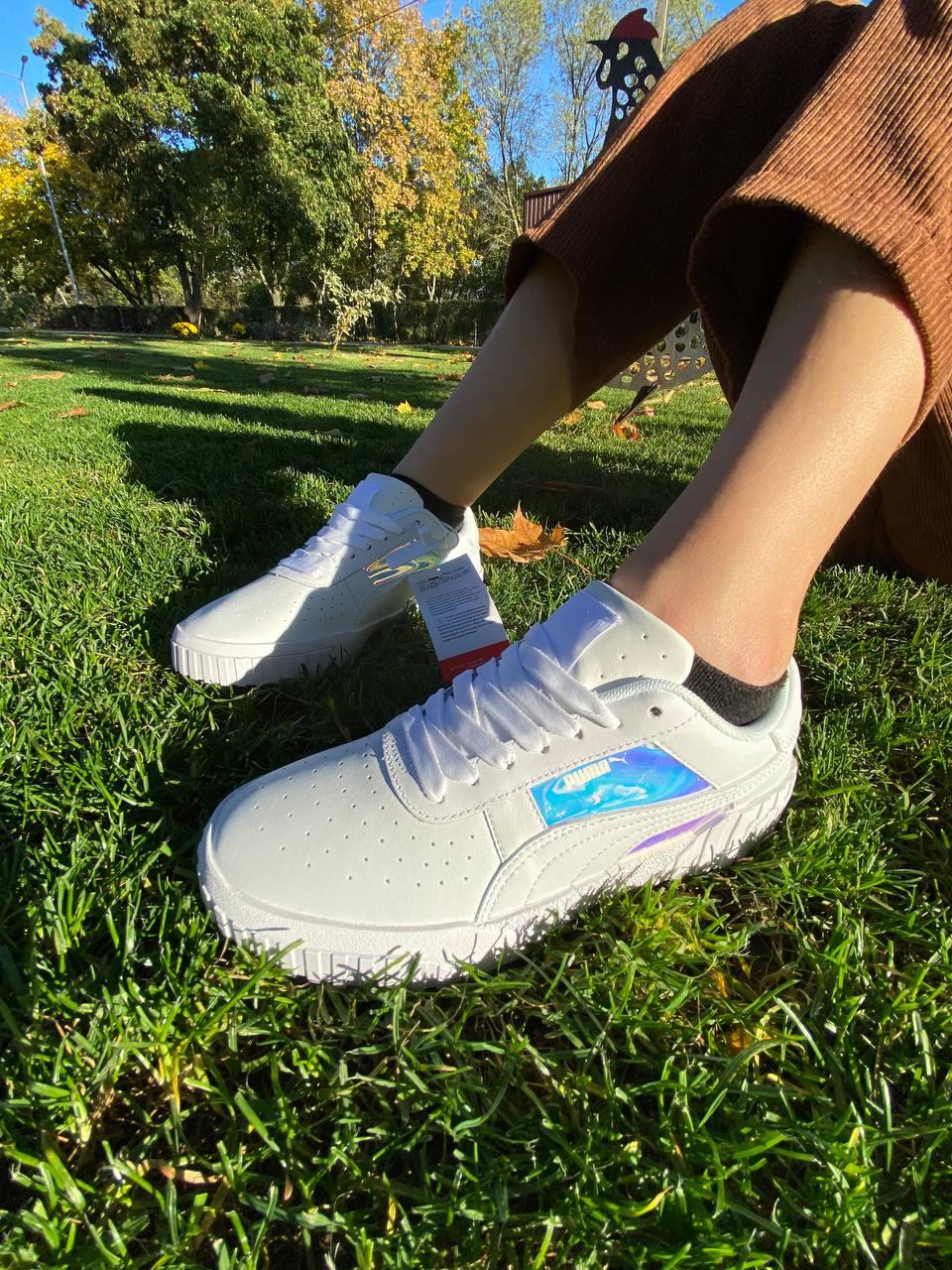 Puma Cali White Chameleon