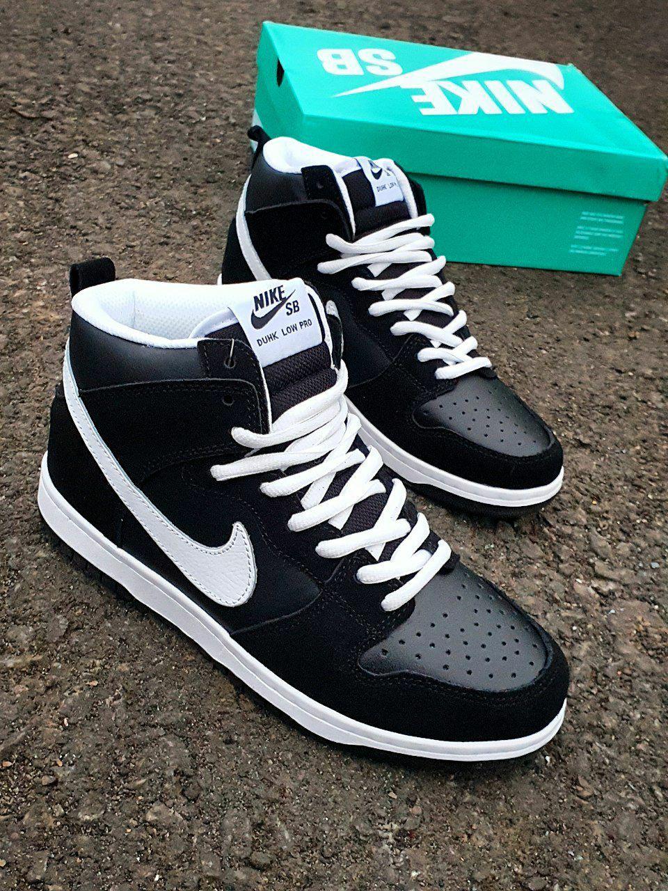 Nike SB Dunk High Black White