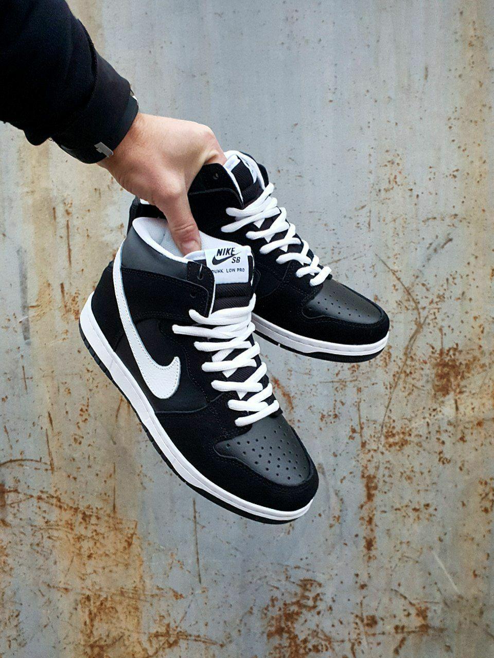 Nike SB Dunk High Black White