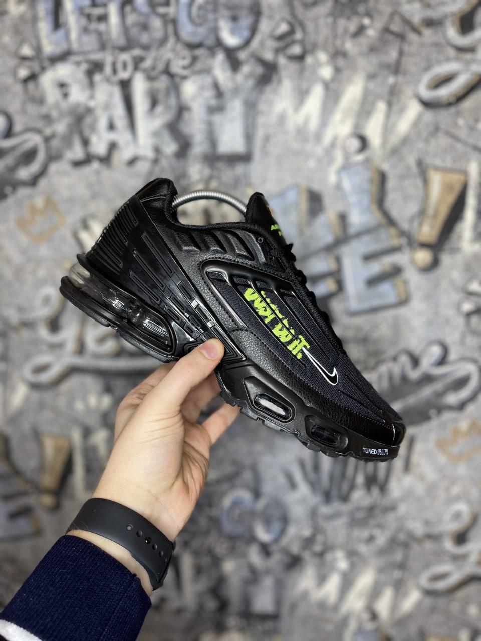 Nike Air Max TN 3 Just Do It Black Volt