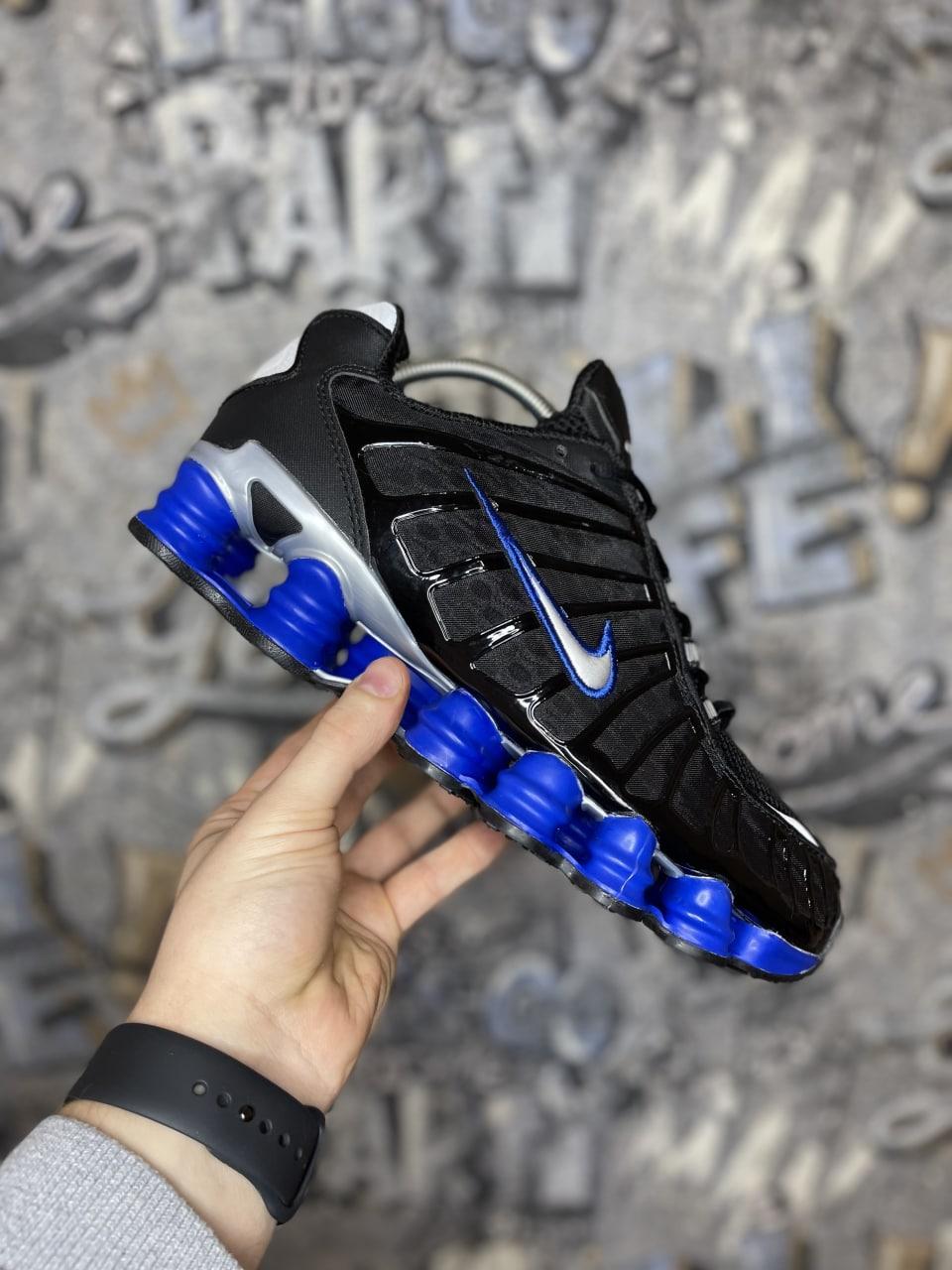 Nike Shox TL Black Royal Blue White
