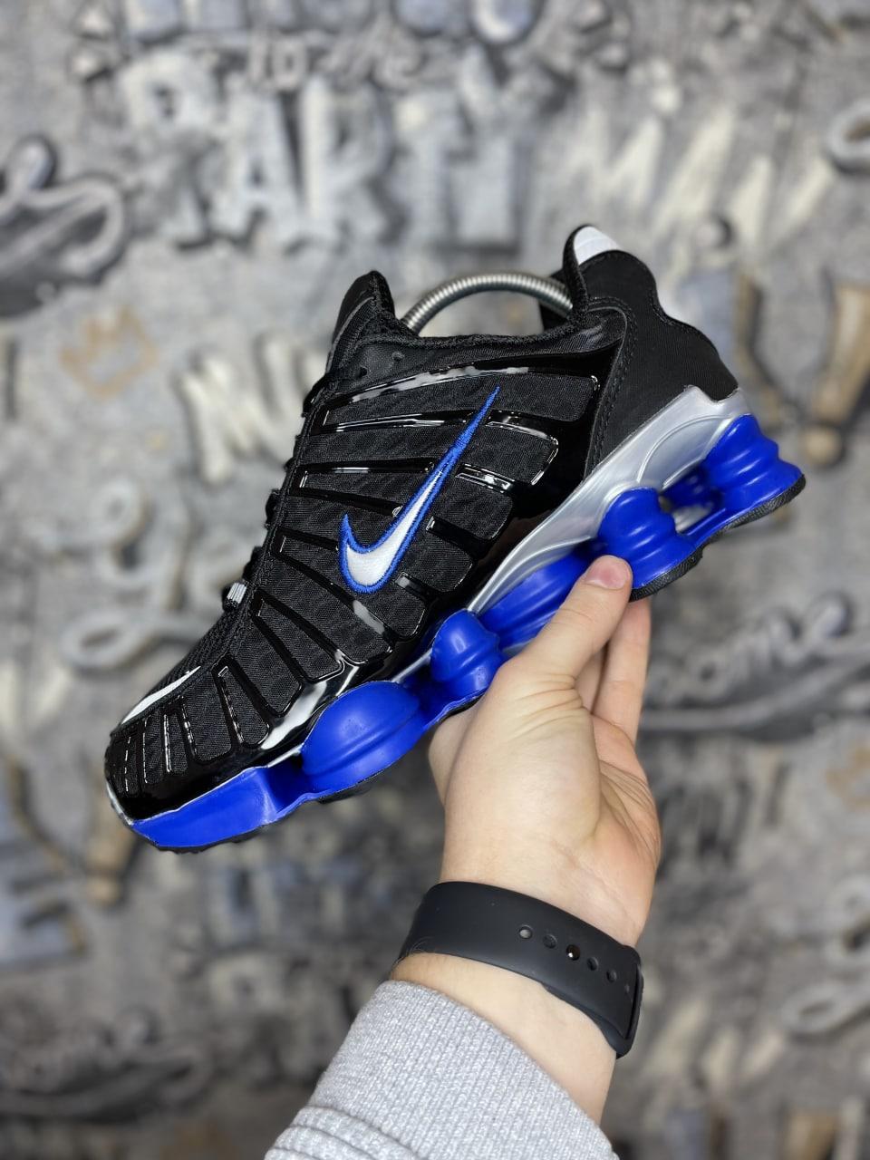 Nike Shox TL Black Royal Blue White