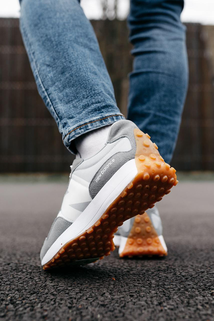 New Balance 327 Grey White 1