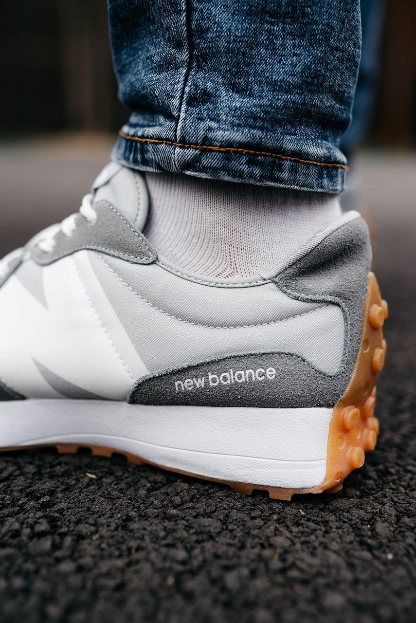 New Balance 327 Grey White 1