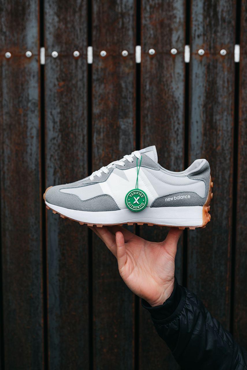 New Balance 327 Grey White 1