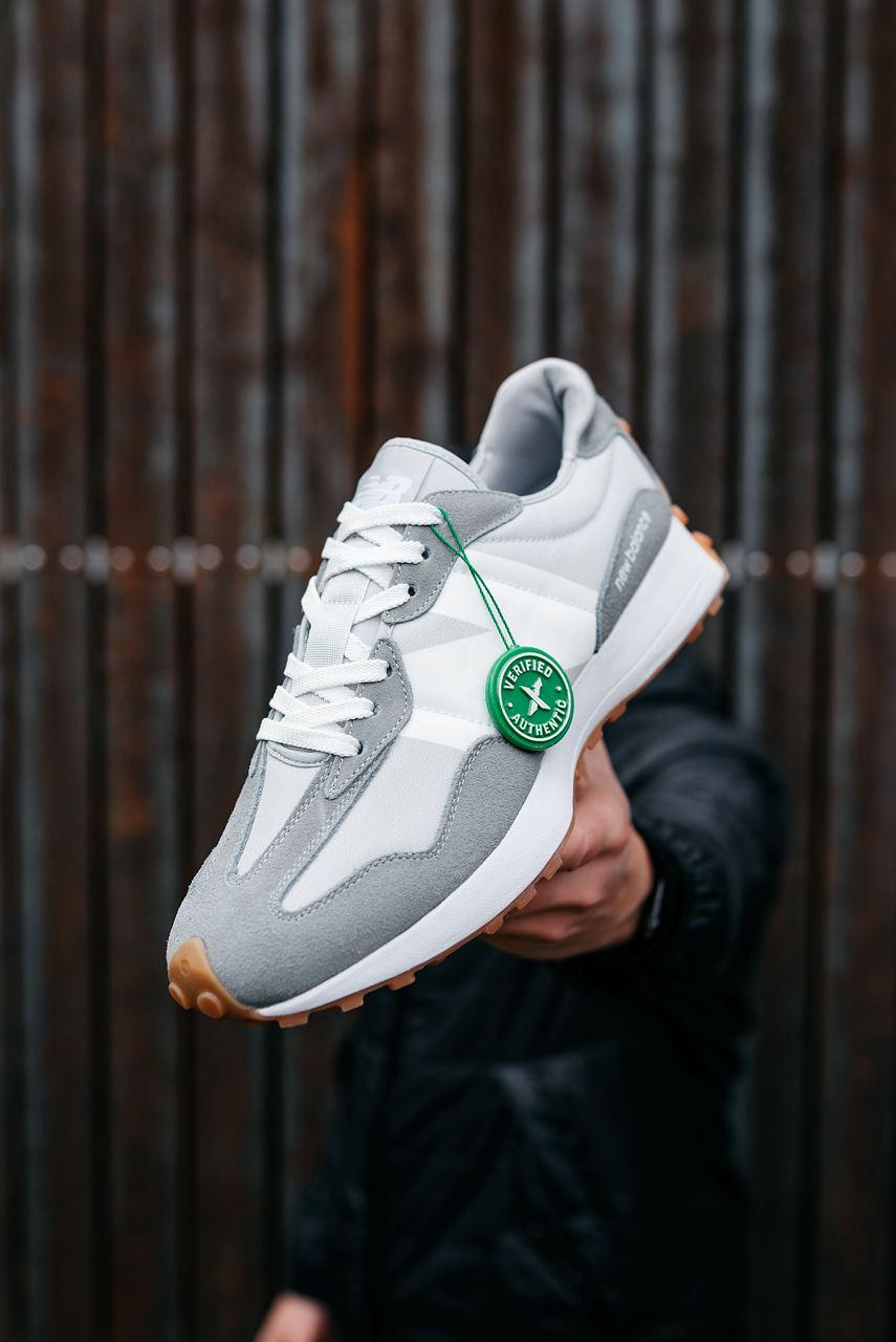 New Balance 327 Grey White 1