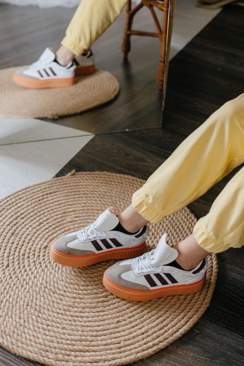 Adidas x Ivy Park Sleek 72 White Orange