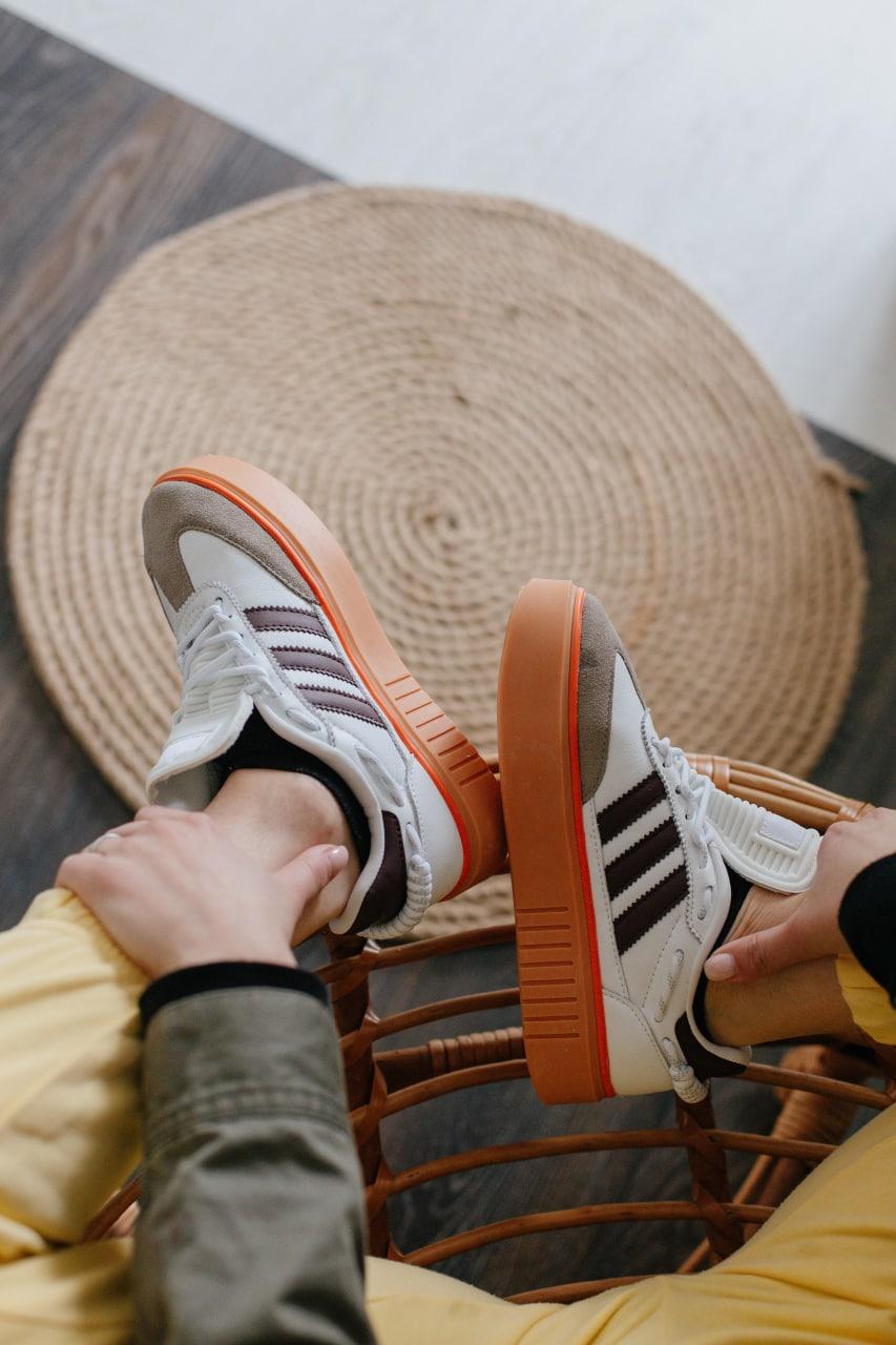 Adidas x Ivy Park Sleek 72 White Orange
