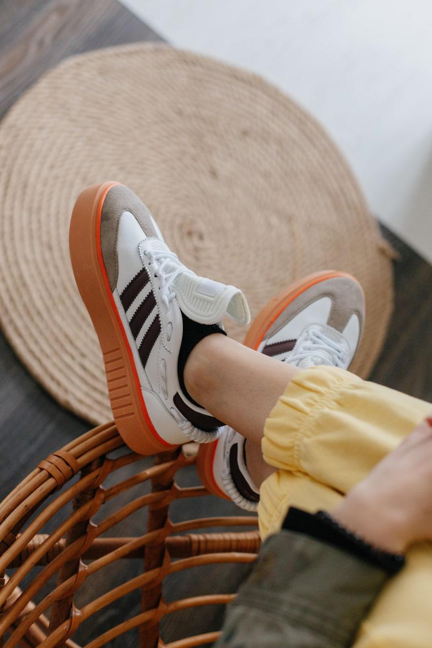Adidas x Ivy Park Sleek 72 White Orange