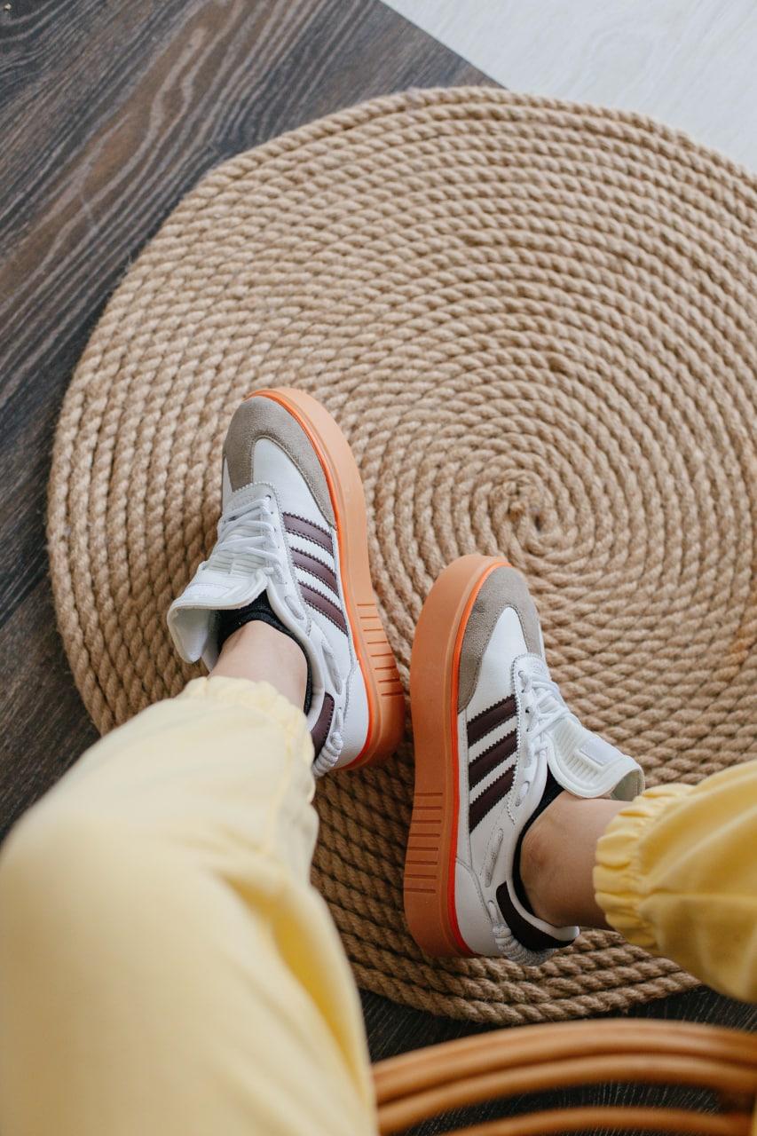 Adidas x Ivy Park Sleek 72 White Orange