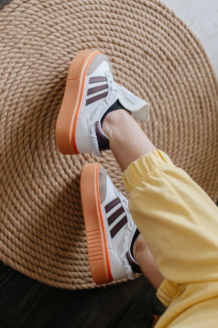 Adidas x Ivy Park Sleek 72 White Orange