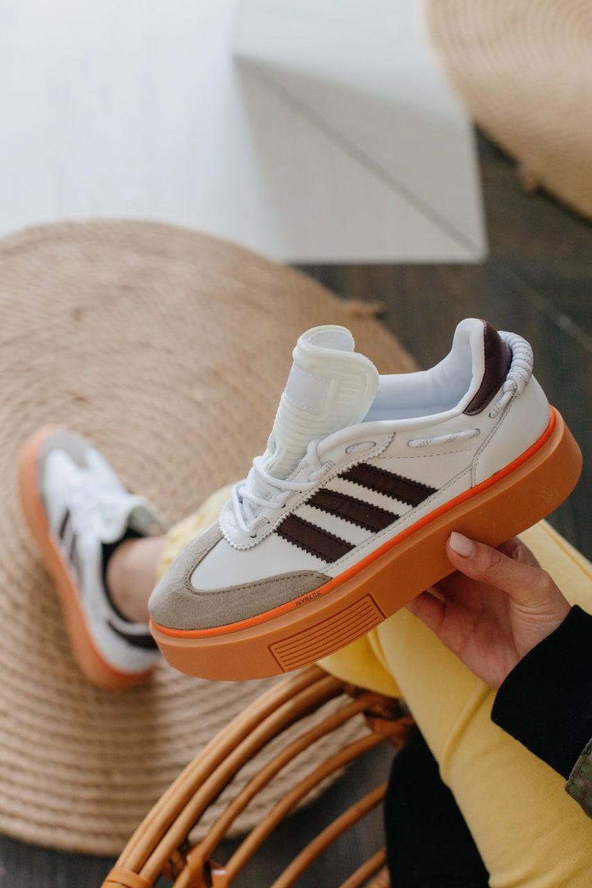Adidas x Ivy Park Sleek 72 White Orange