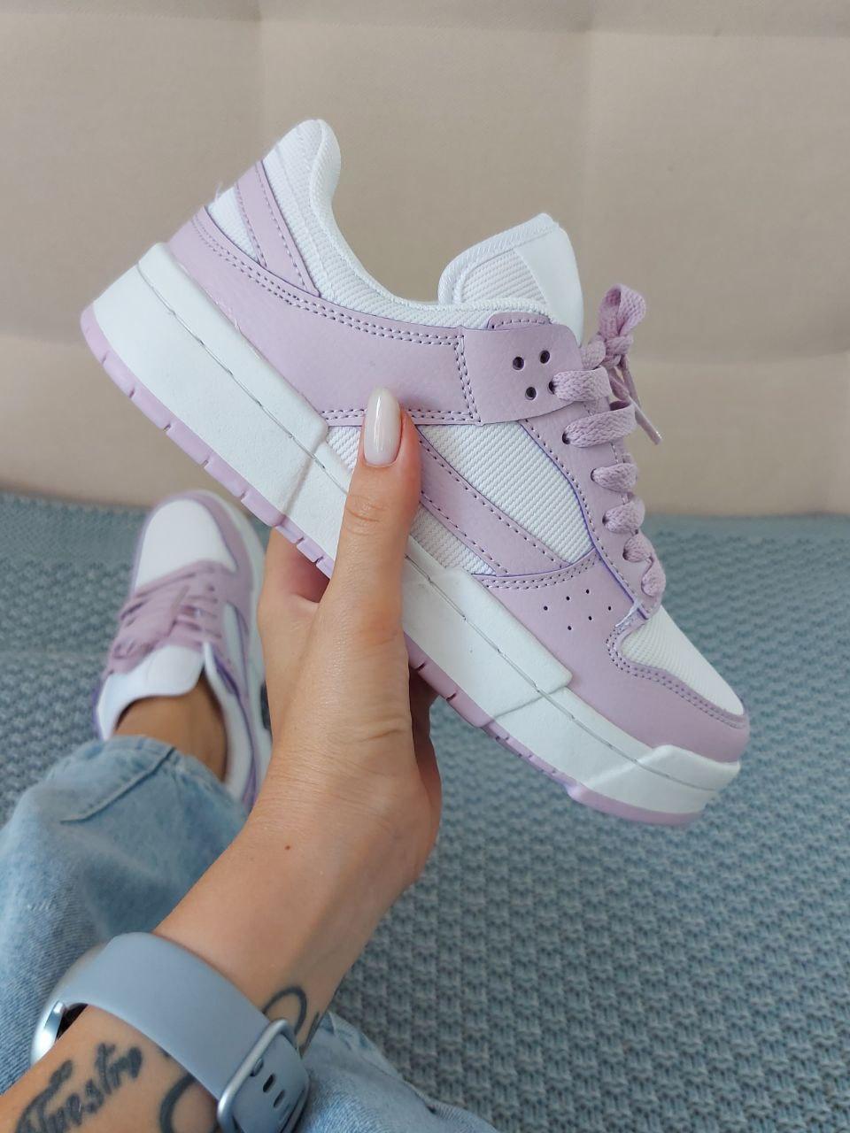Sneakers White Violet