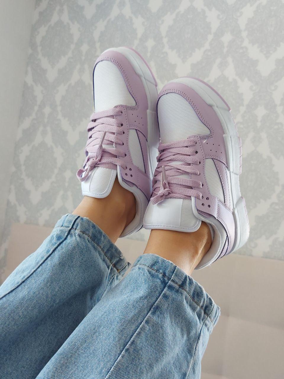 Sneakers White Violet